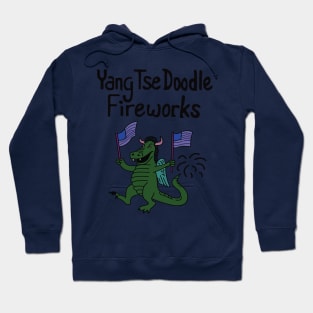 Yang Tse Doodle Fireworks Hoodie